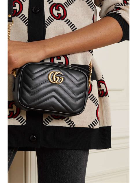 gucci marmont mini vs small camera bag|Gucci Marmont small shoulder bag.